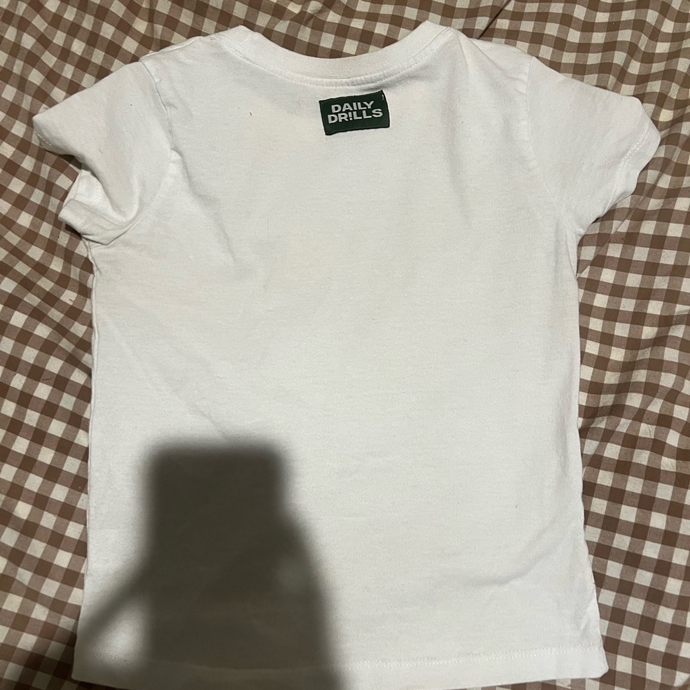 Daily Drills Classic White Short Sleeve Tee